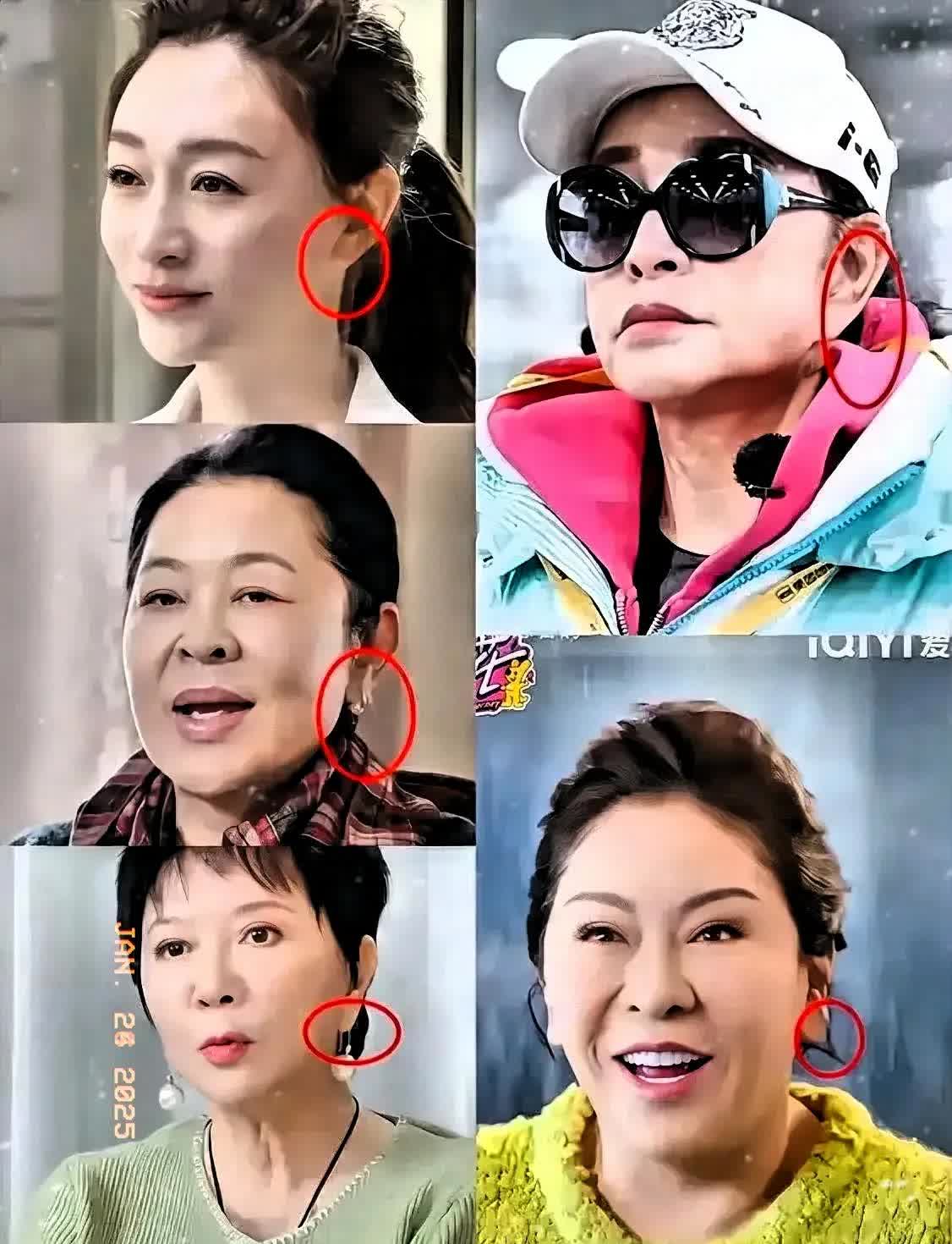 奇怪了一路繁花里的姐姐们个个都是大耳垂刘晓庆除外难道李小冉看