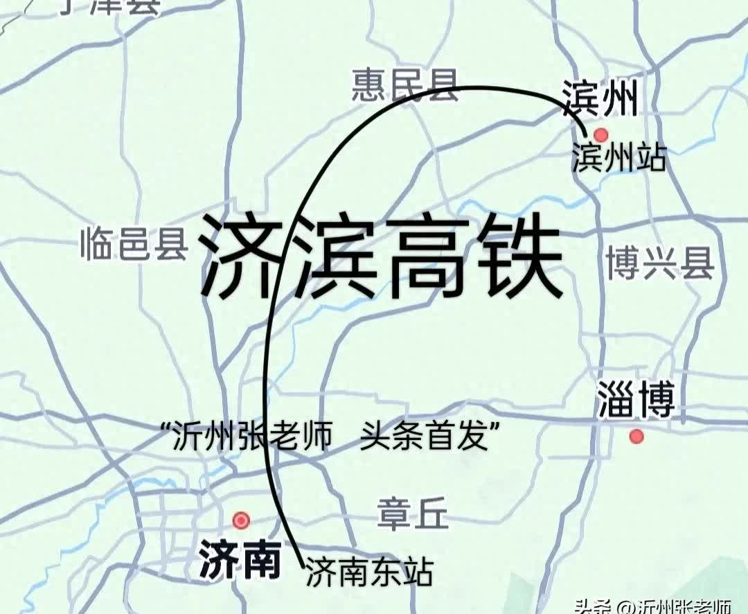境内建成通车运营的干线铁路有6条,分别是:济青高铁