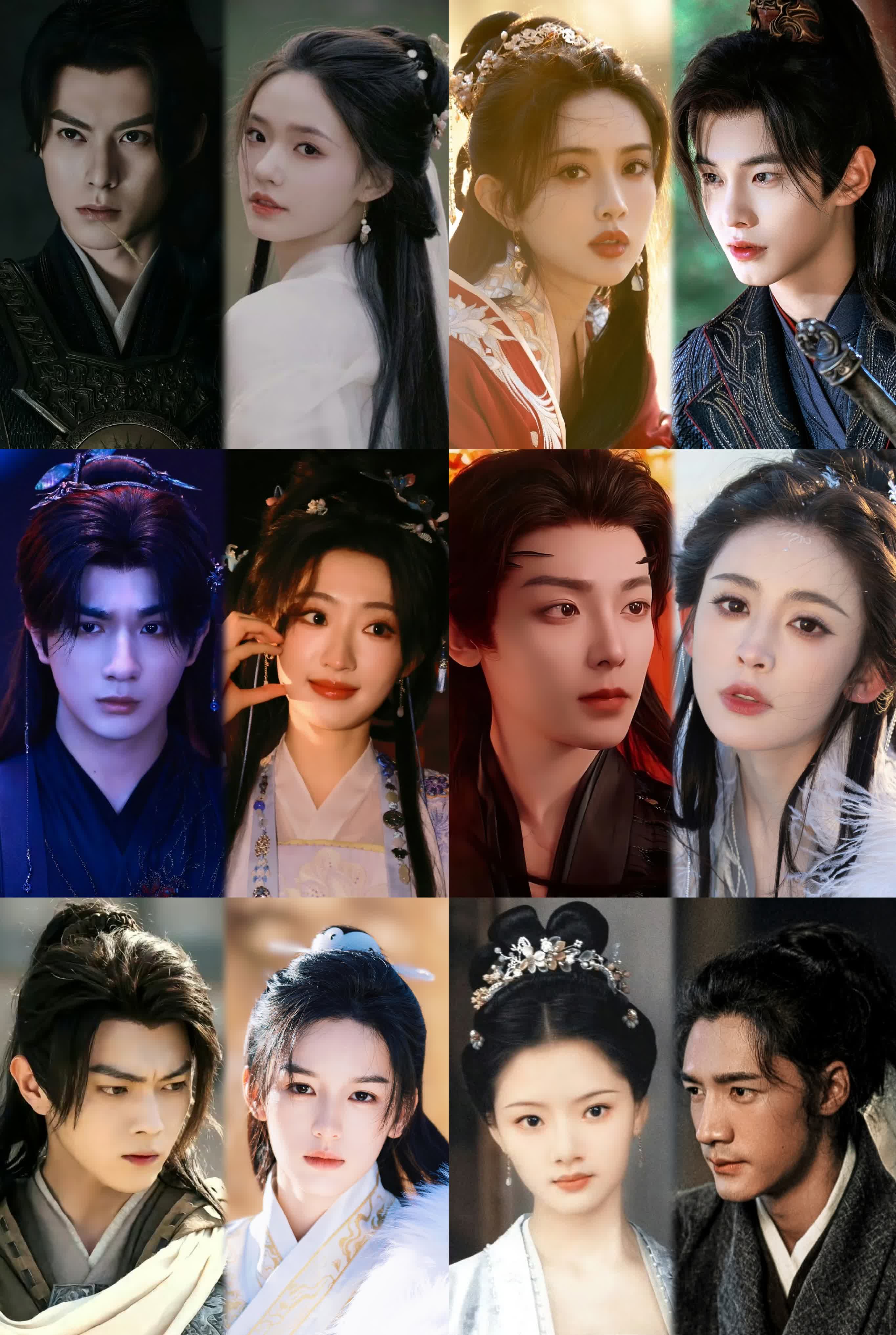 1,古装剧《咸鱼飞升》王鹤棣,林允 2