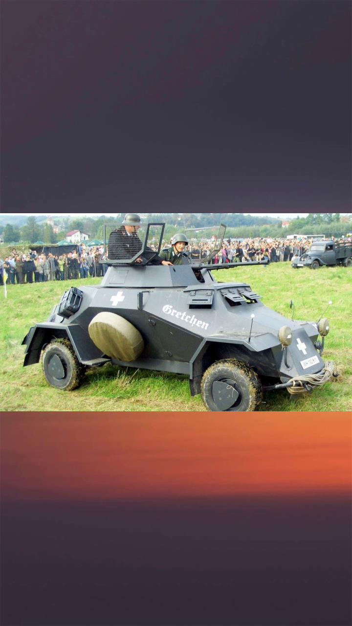 盘点那些极具现代感的德国二战轮式装甲车!