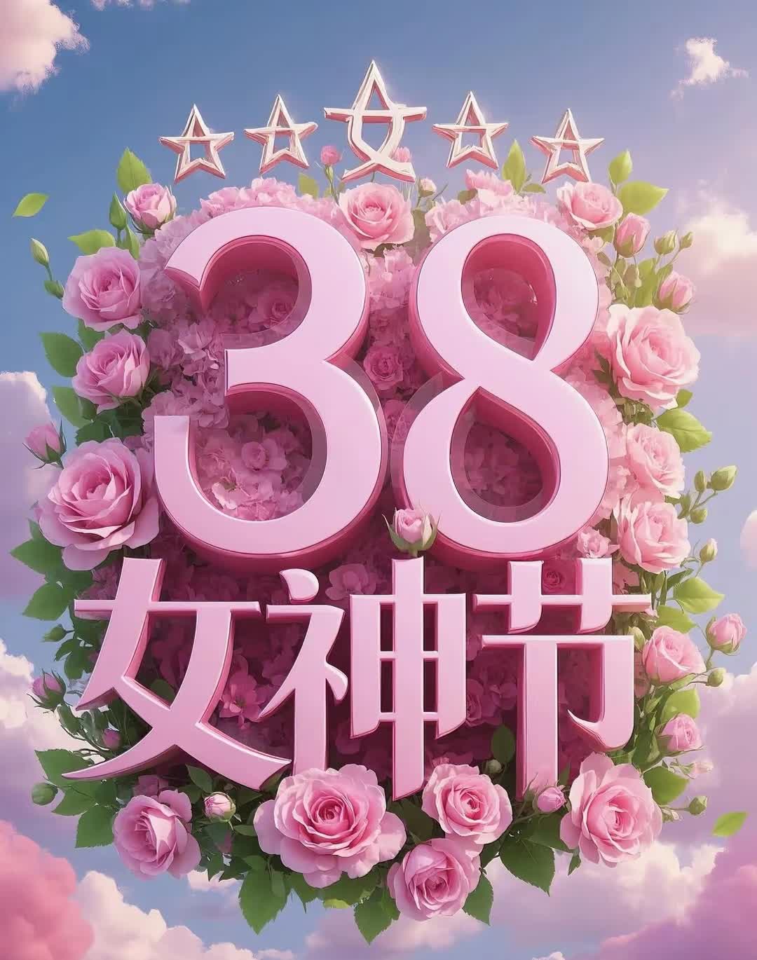 3.8女王节快乐精美大图分享,祝姐妹们生活幸福,万事顺意
