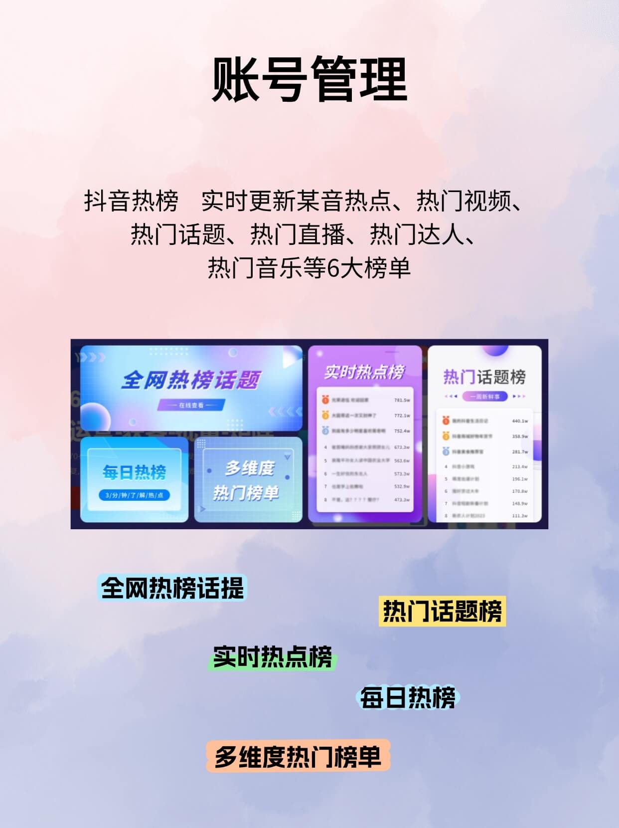 抖音熱榜榜單規(guī)則2023年沖榜攻略(案例)