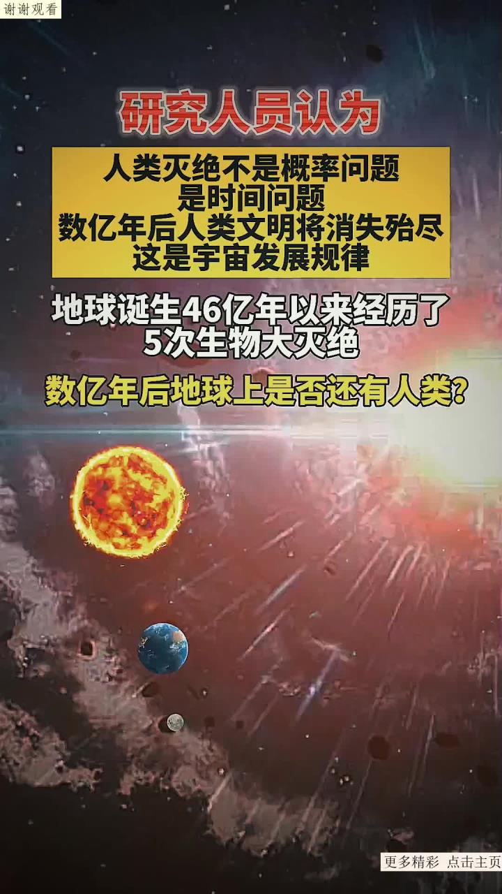 人类灭绝时间已定,人类灭绝时间已定了吗 人类灭绝时间已定,人类灭绝时间已定了吗