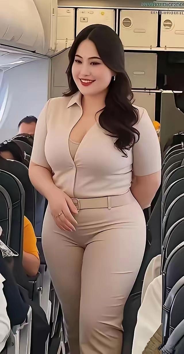 她那略显丰满的体型反而让她显得格外亲切和蔼