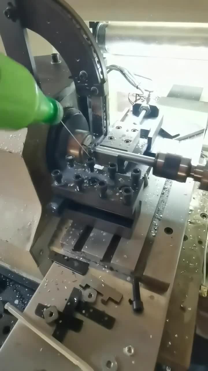 自动车床加工