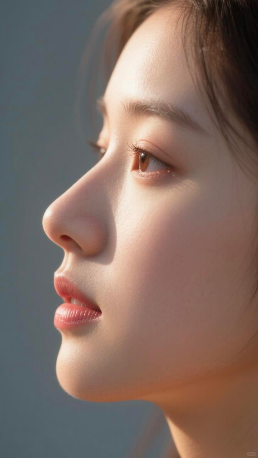 好看的鼻子并没有绝对标准,但通常与面部整体协调度