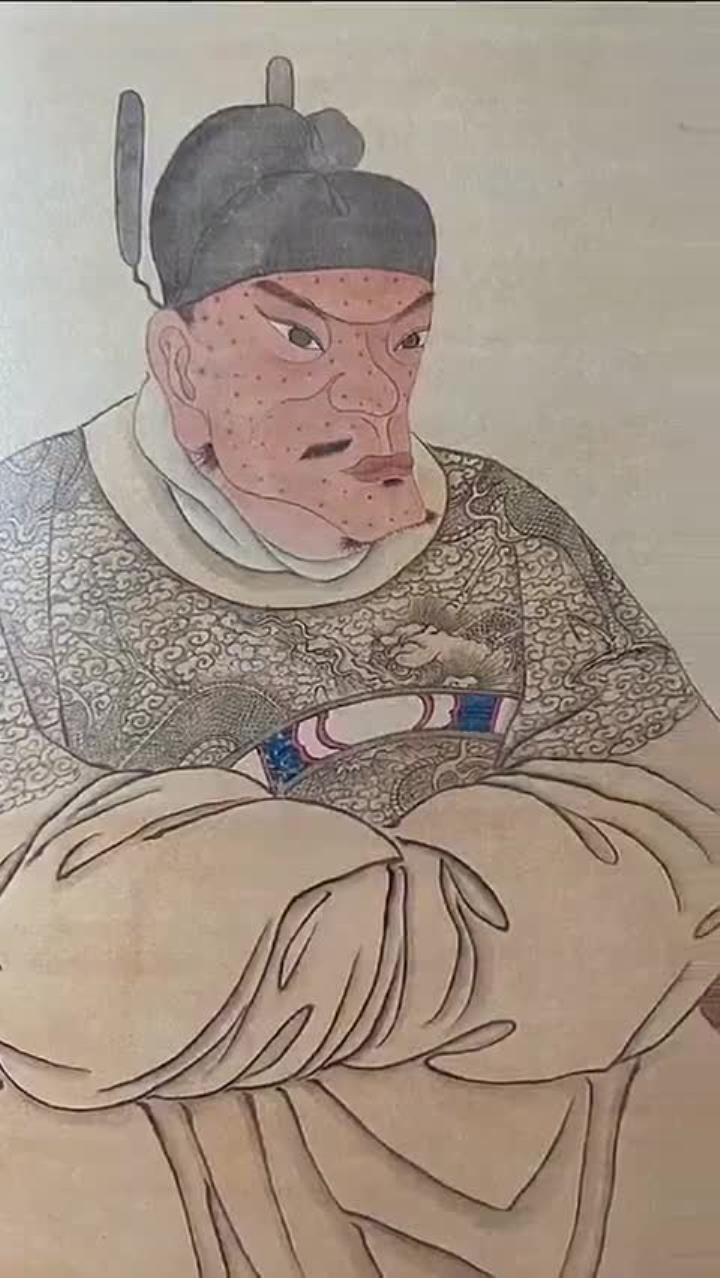 明太祖朱元璋多种版本画像赏析,请持续关注至最后一幕.mp4