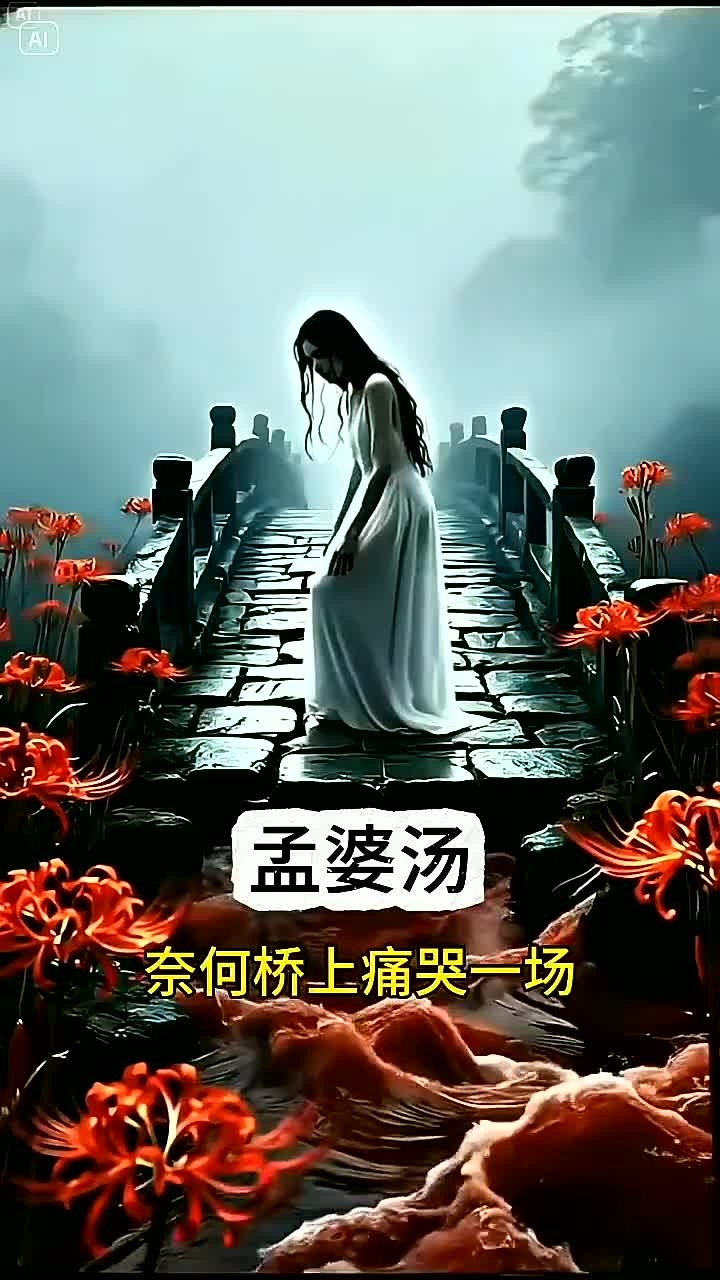 奈何桥上痛哭一场,喝了孟婆汤后依然要遗忘的记忆