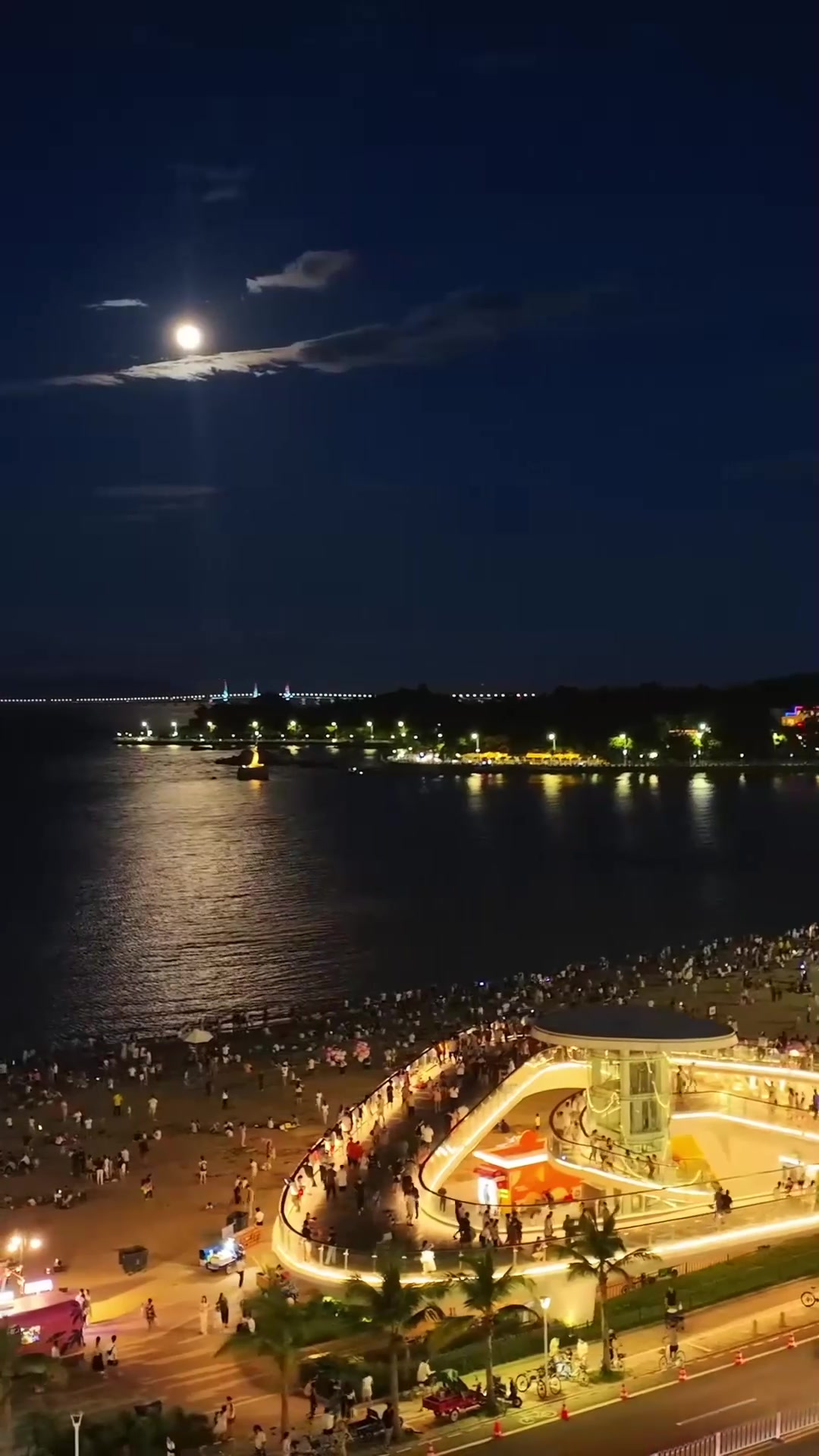 夏日旅行,你不来珠海 不知道珠海海边夜景有多美旅游推荐