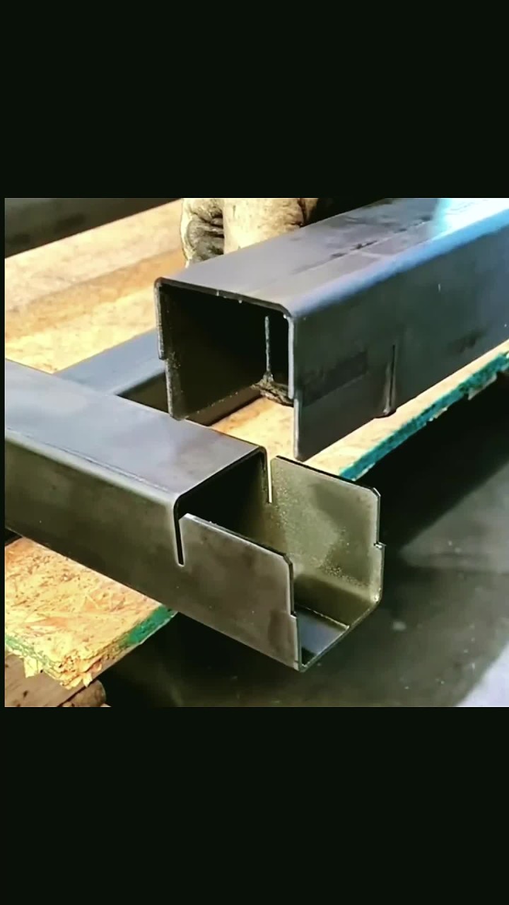 真是天才啊!头一次见这样的方管接头,震惊所有人!