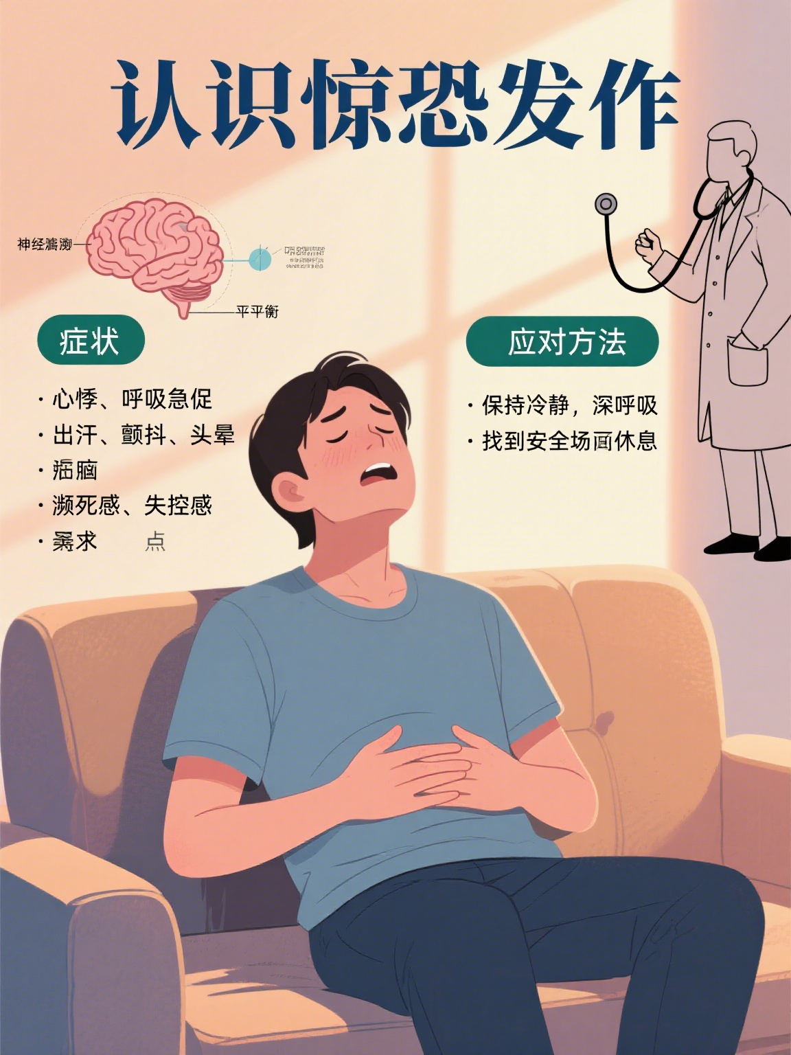 惊恐发作:突如其来的恐惧体验 你是否曾有过这样的经历:突然毫无缘由