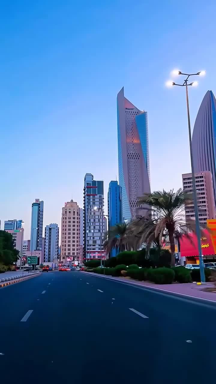 中东土豪科威特,全球石油储量高,尽显城市土豪气息