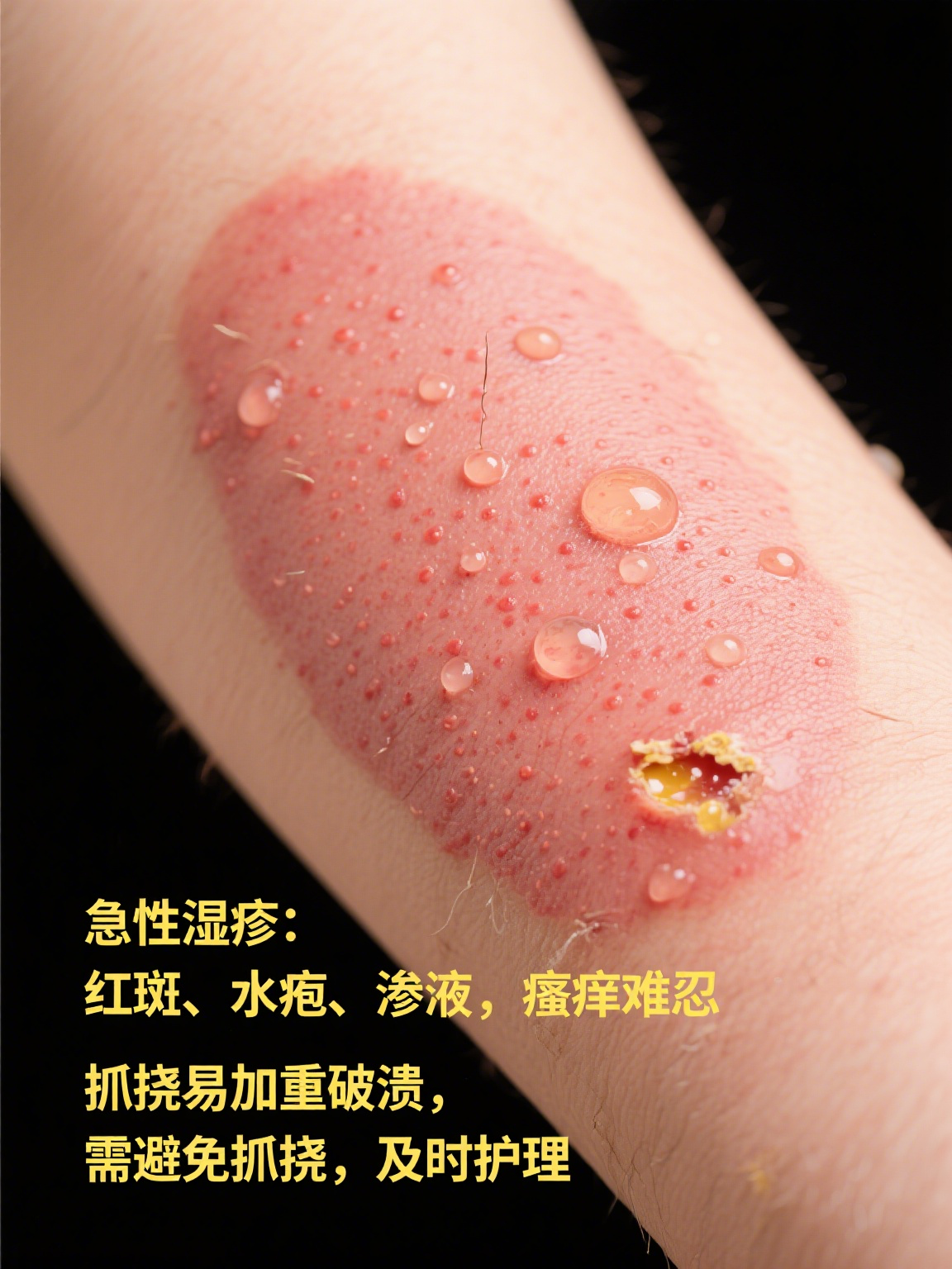 湿疹图片和症状 湿疹是一种常见的炎症性皮肤病,困扰着不少人,通过