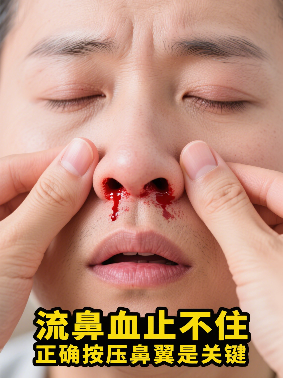 流鼻血了怎么办快速处理 流鼻血时别慌!