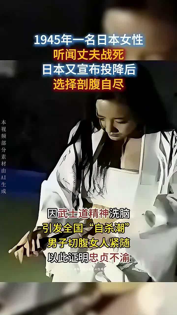 日本女性自杀:切腹背后的故事与文化意义
