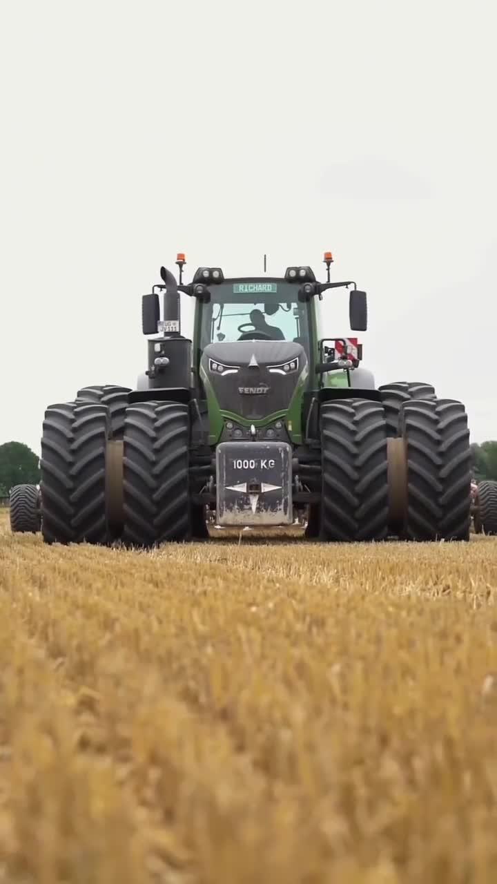 芬特1050拖拉机海外农业机械欣赏视频