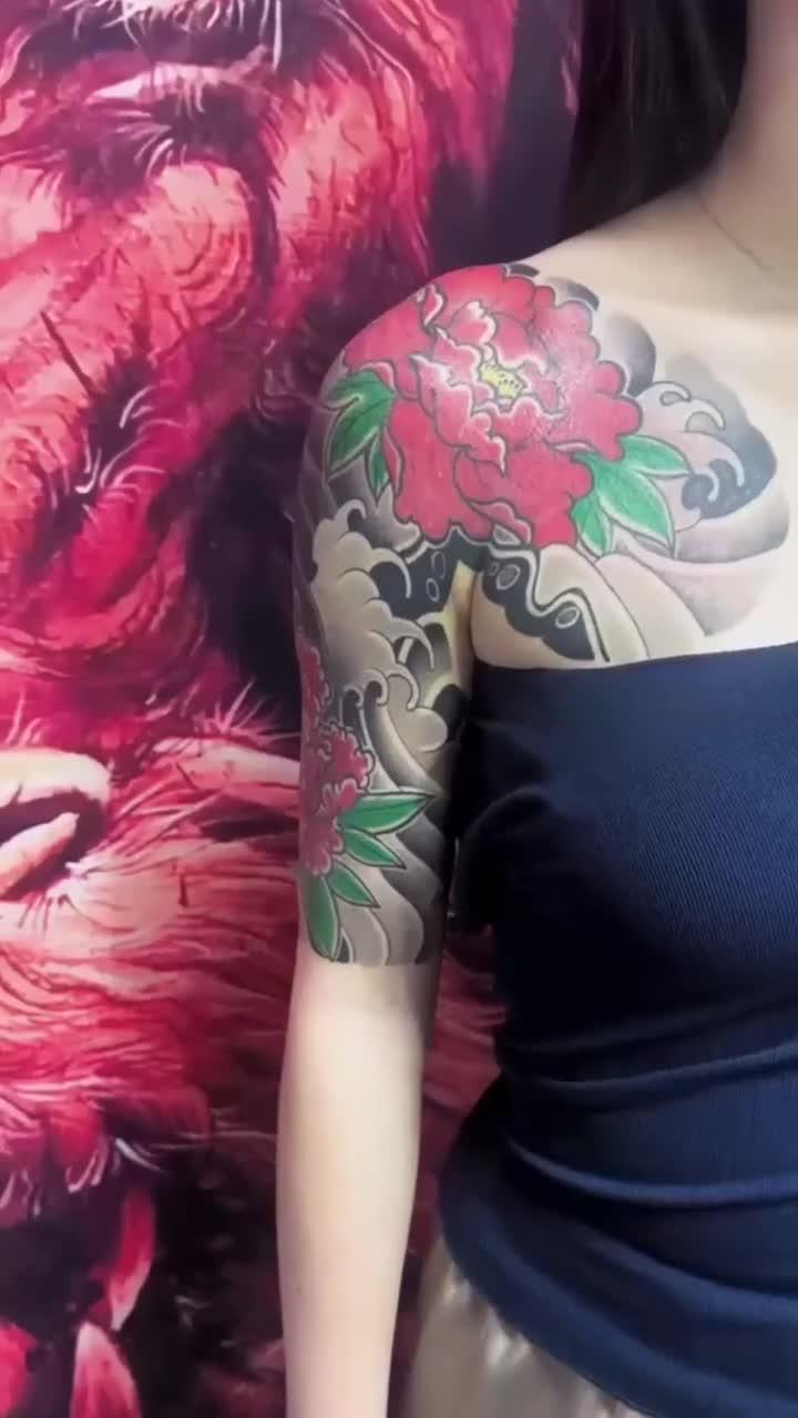 老传统半甲牡丹花,适合霸气的小姐姐