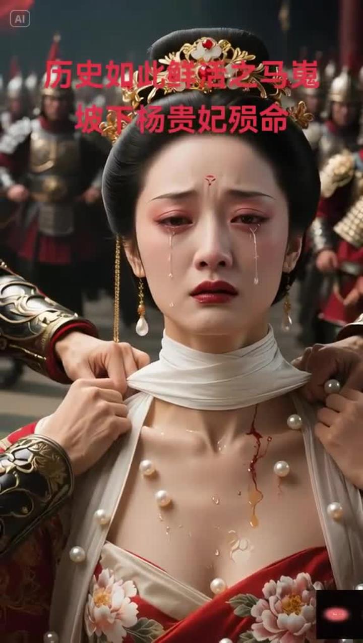 历史如此鲜活之马嵬坡下杨贵妃殒命