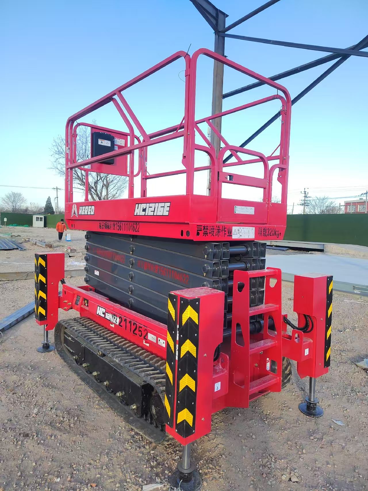 北京延庆20米直臂升降机高效出租专业服务