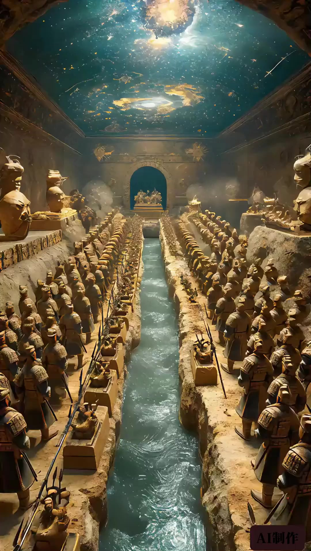 秦陵地宫,没挖前世界第八大奇迹,挖出来世界第一奇迹 陵