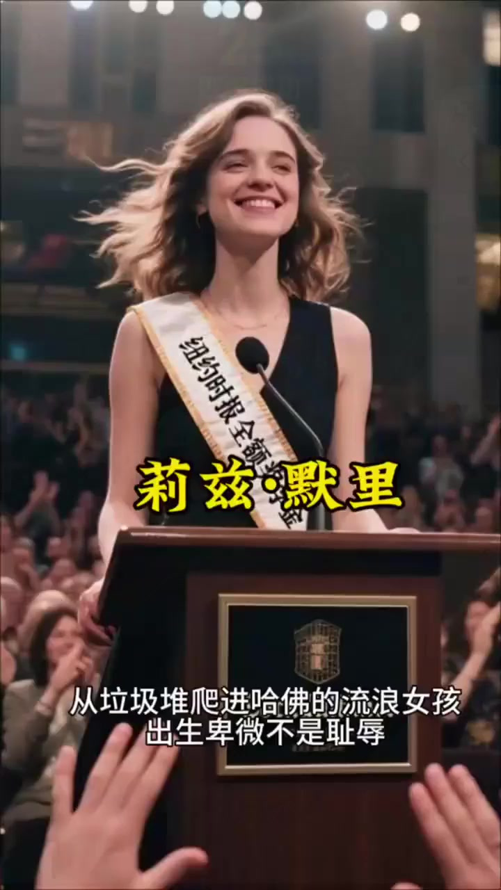 出生卑微不是耻辱,从垃圾堆里爬进哈佛的流浪女孩,莉兹莫里