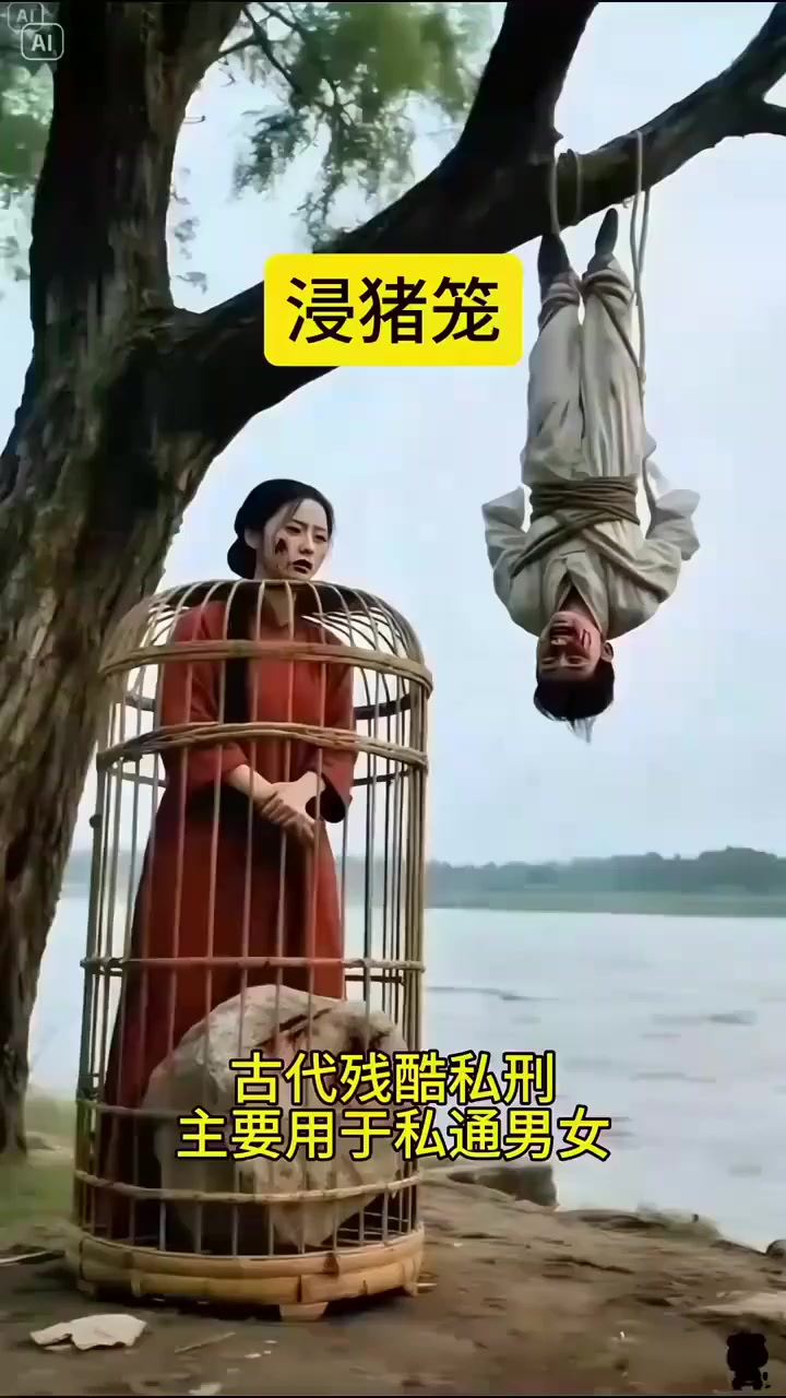 古代出轨男女难逃严惩?浸猪笼只是冰山一角,礼教枷锁比死亡更窒