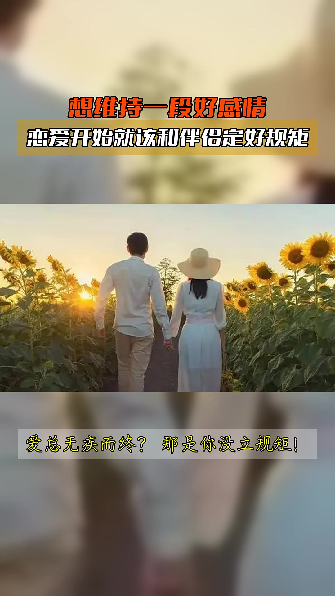 一段好的恋爱