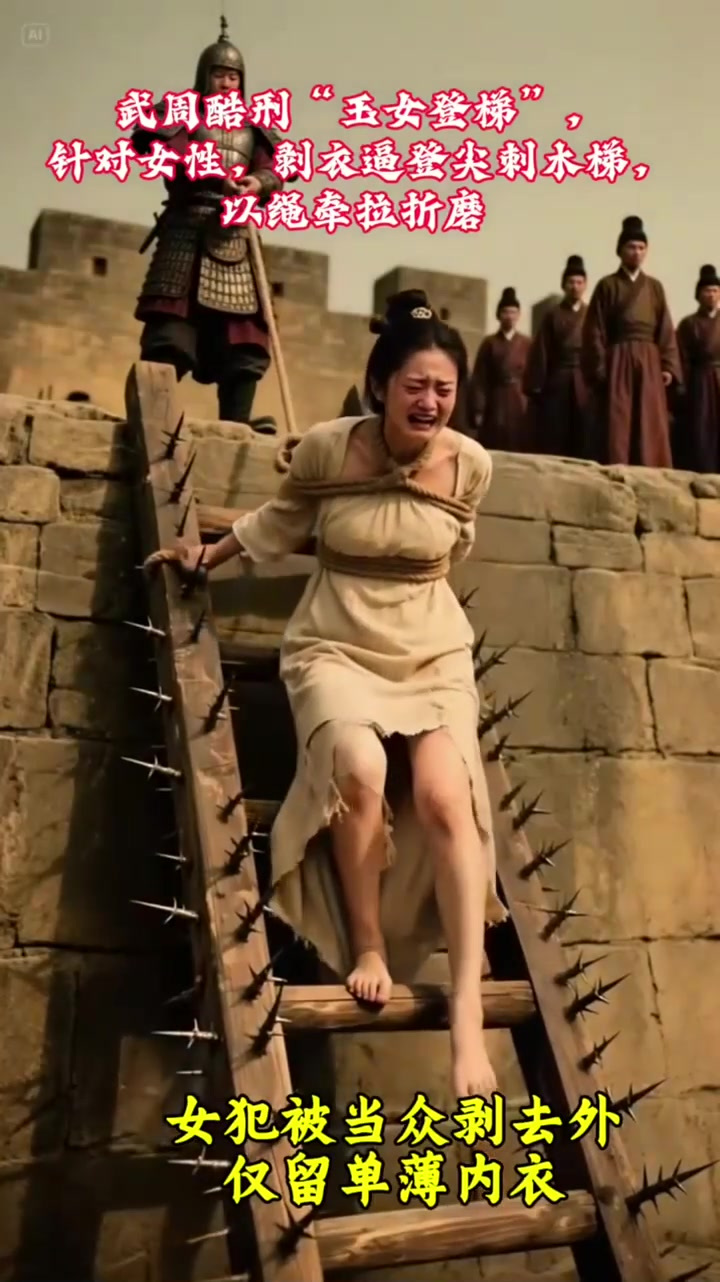 古代酷刑,武周"玉女登梯"针对女子的酷刑