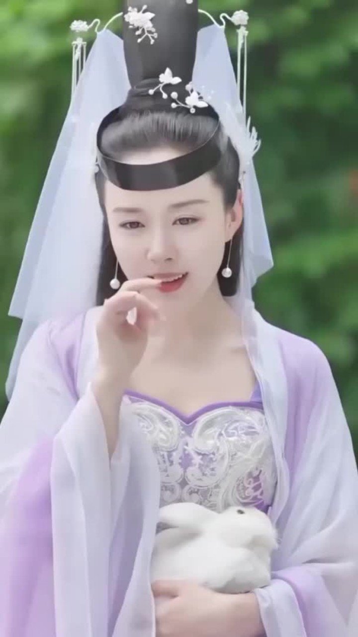 颜丹晨 嫦娥 古装特效 百变古装