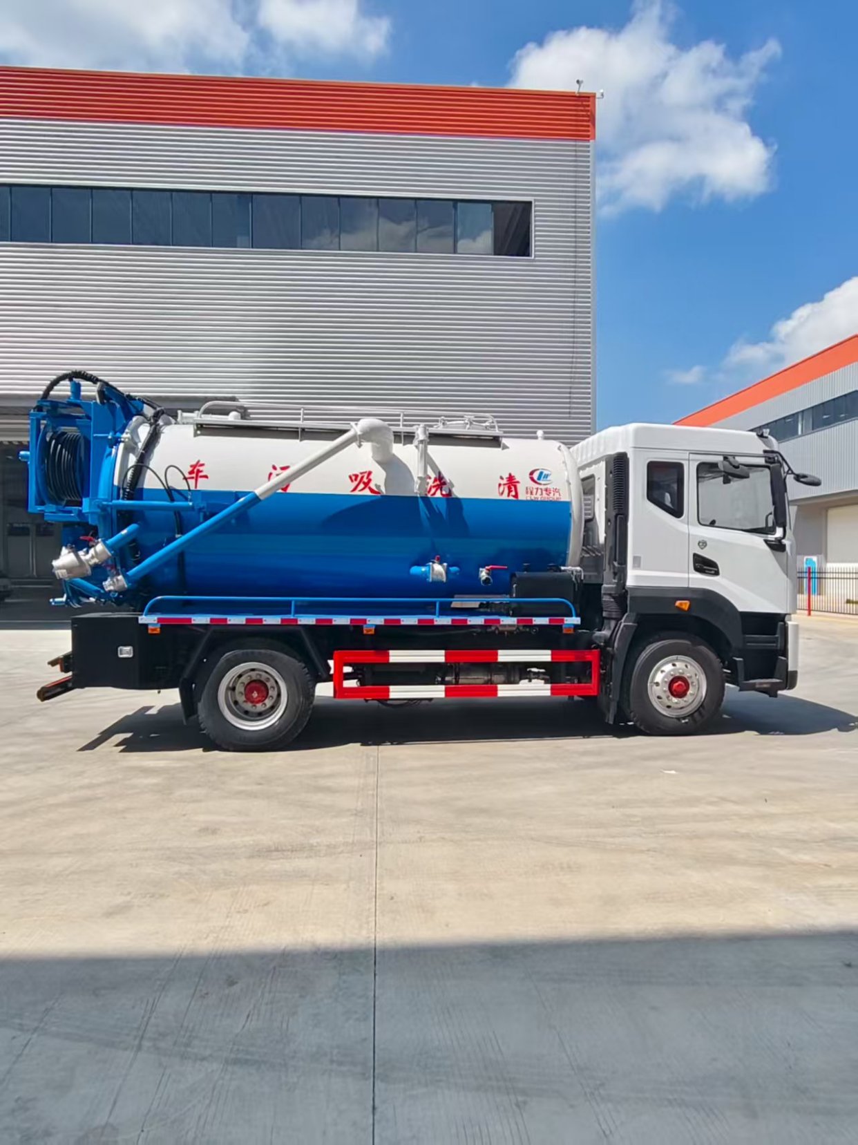 15方吸污车6方蓝牌吸污疏通车河道污泥抽吸车蓝牌吸污车