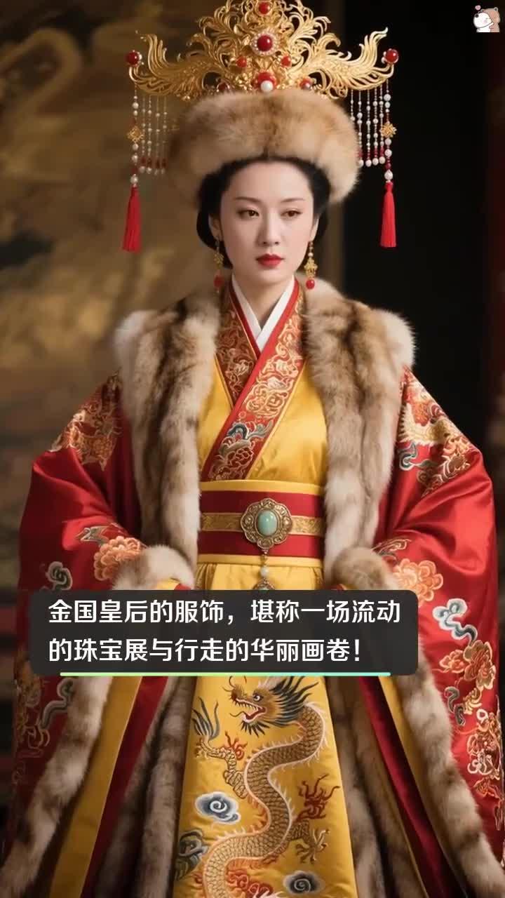探秘金国皇后华服:领略传统魅力,见证文化完美融合