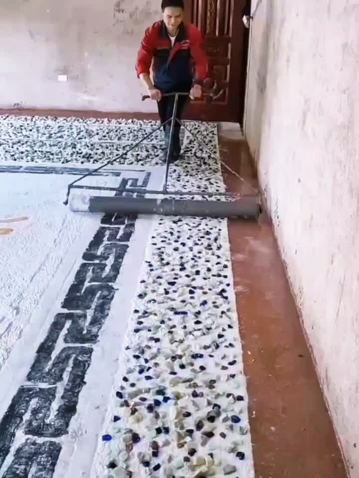 水磨石施工