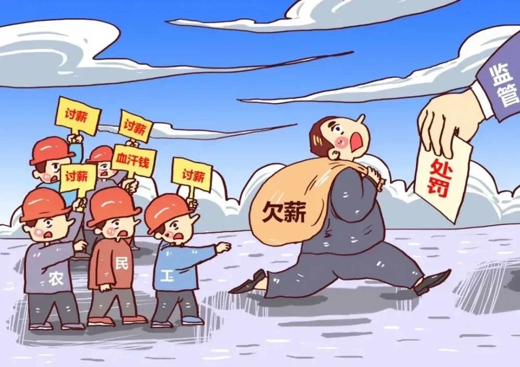 河南一农民工跪地讨薪,被保安推倒碰头死亡,家属索赔80万!