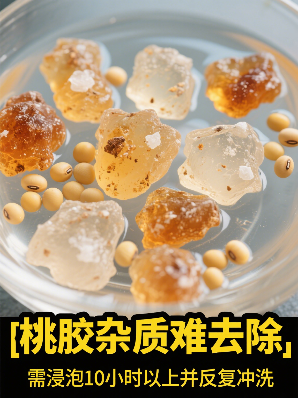 桃胶  桃胶,可不是普通的"树眼泪"哦!