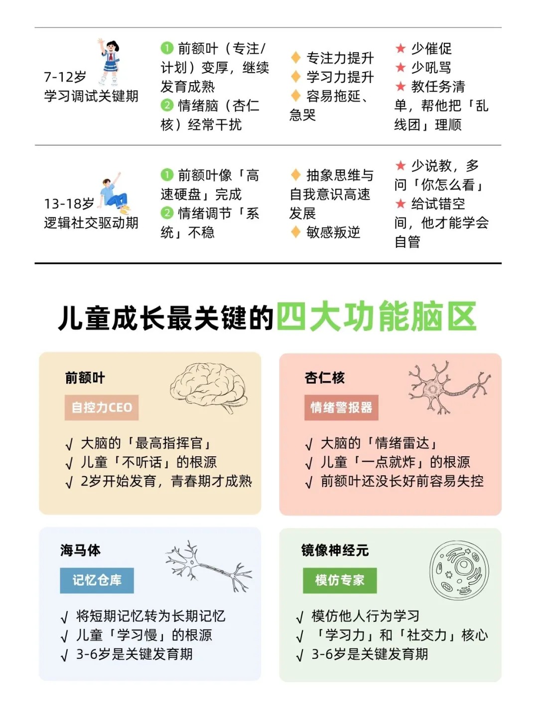 7-12岁是儿童智力快速发展的黄金时期,这份智力
