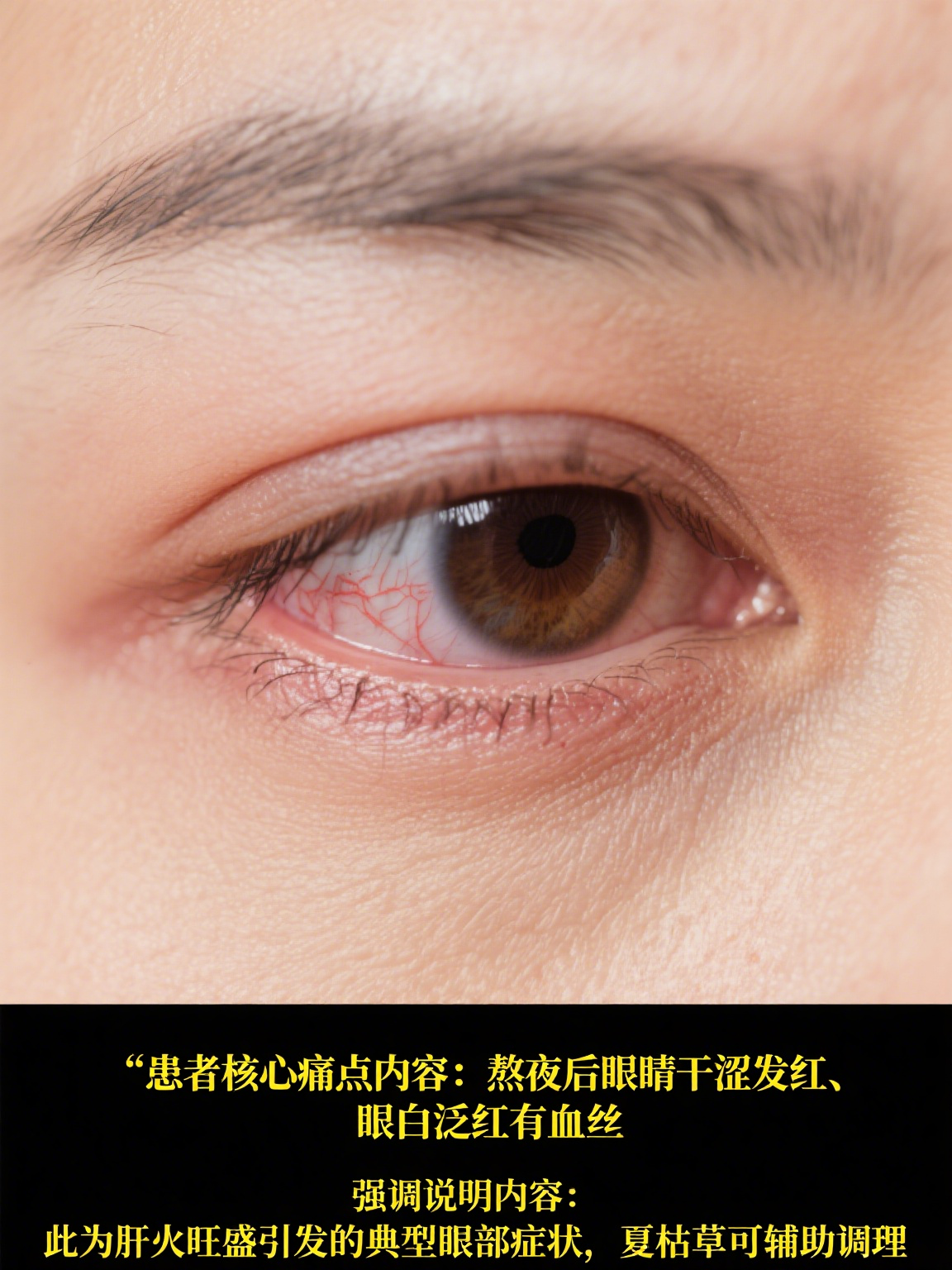 归肝,胆经,最突出的功效便是清肝泻火,对于肝火旺盛引发赤目肿痛