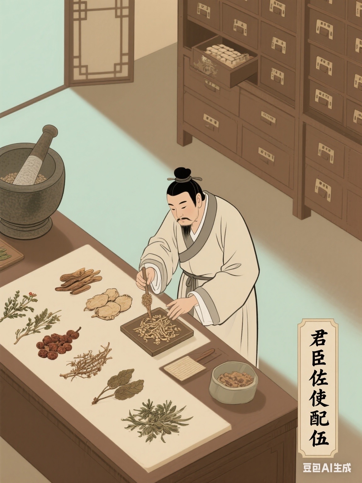 中医开方子味数通常不宜过多,主要