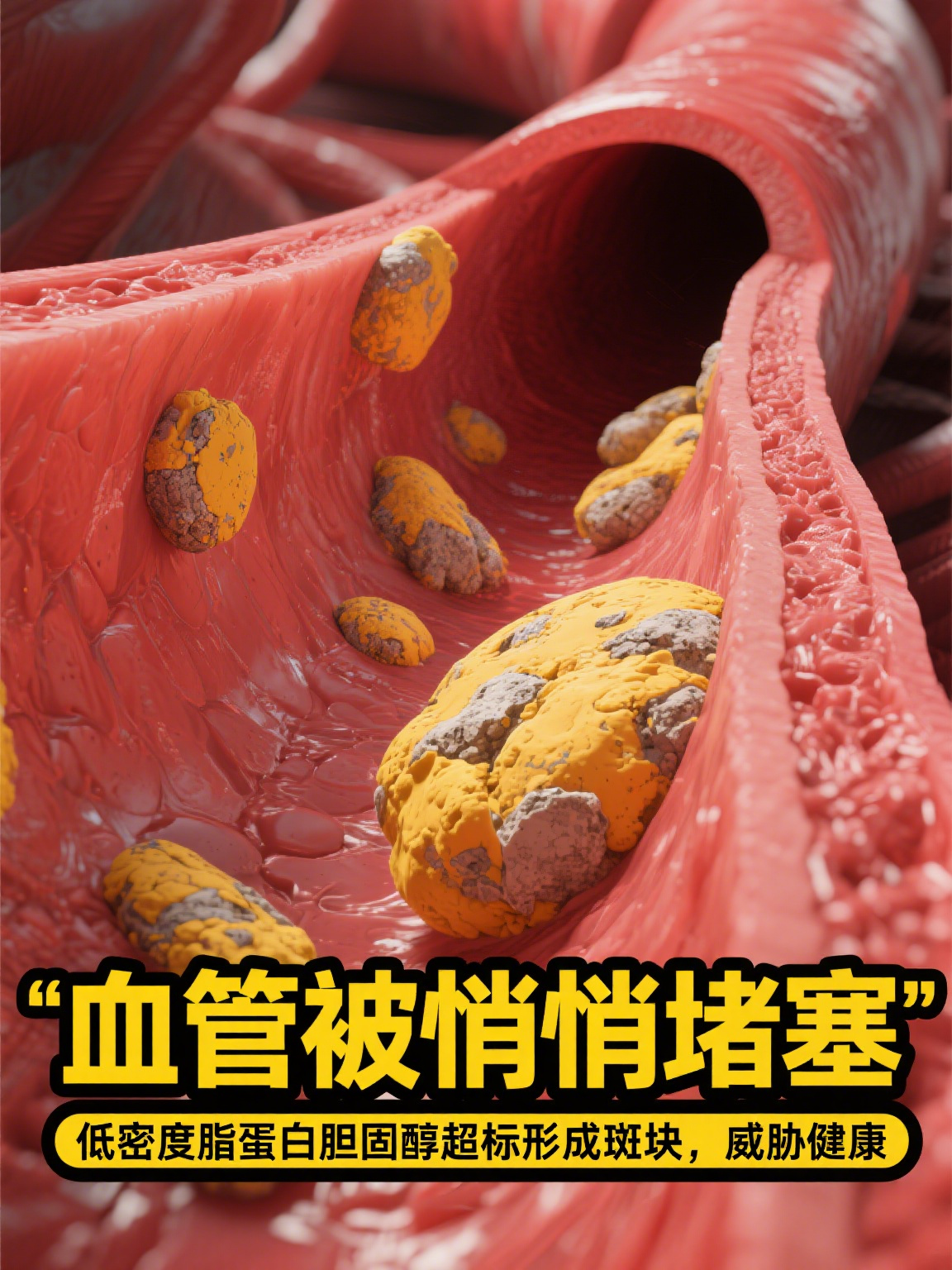 它就像血液里的"垃圾运输车",一旦含量超标,会悄悄在血管壁上沉积
