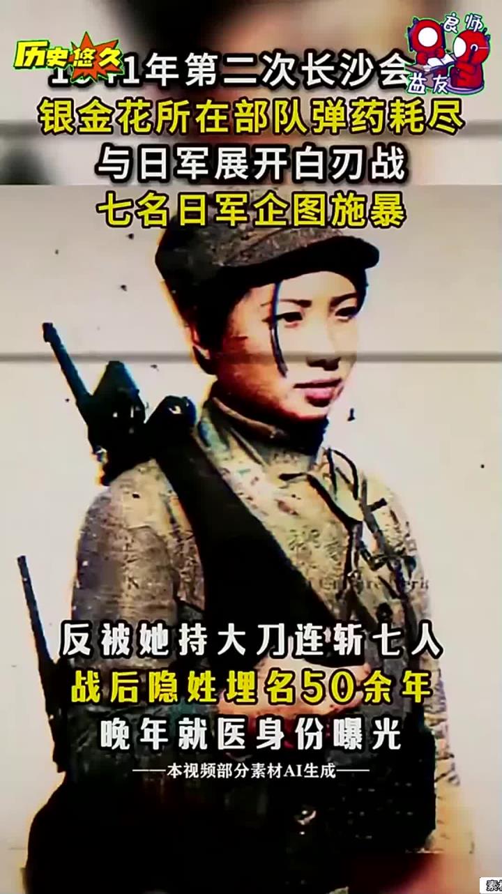 抗日女兵银金花:日军士兵见色起意,却被她反杀七名日寇