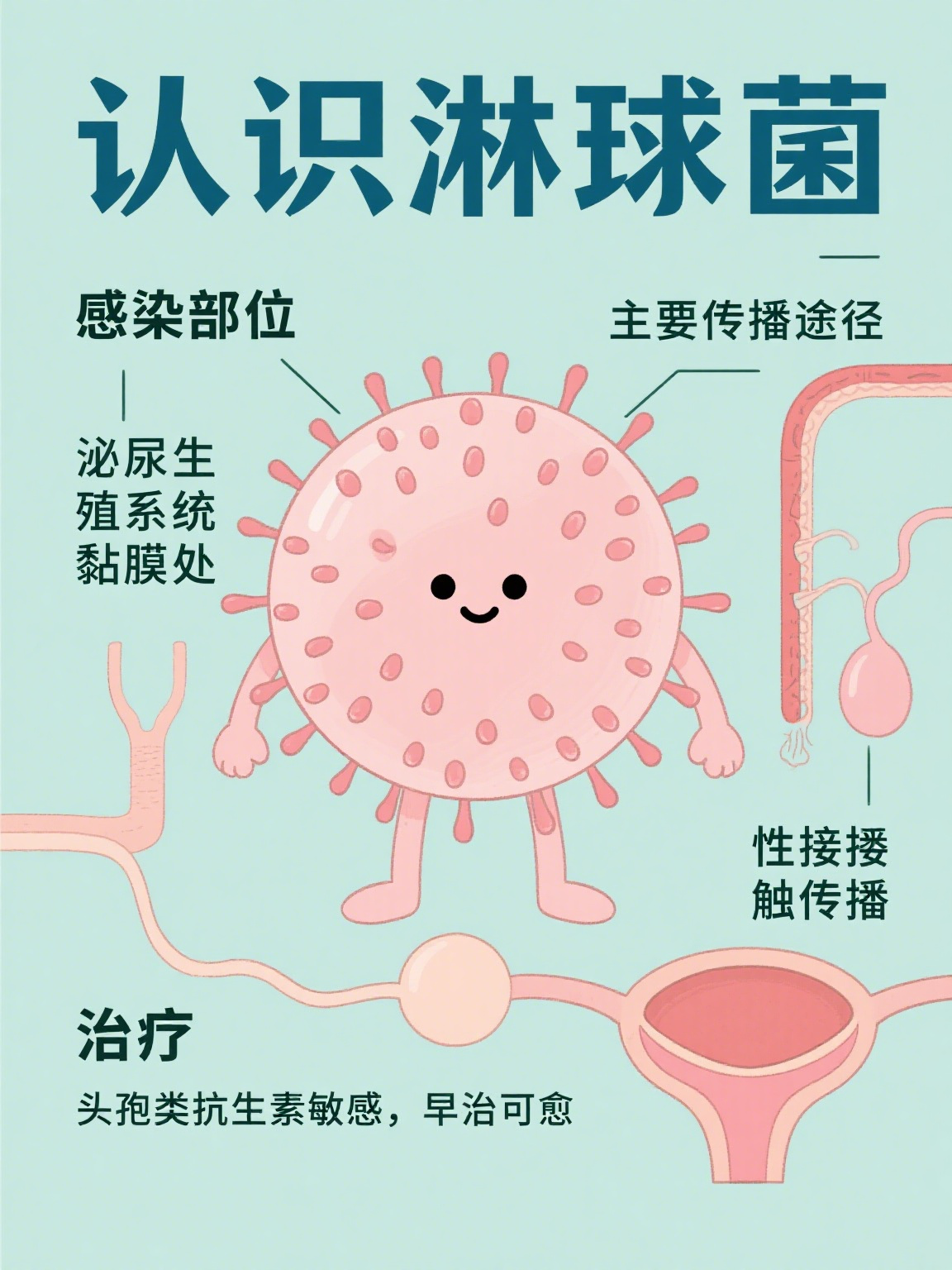 淋球菌可不是普通的细菌哦,它是引起淋病的"罪魁祸首