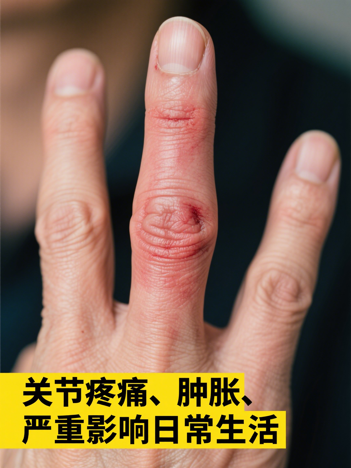 手指关节炎是常见的关节病变,患者常伴有关节疼痛,肿胀,僵硬等症状