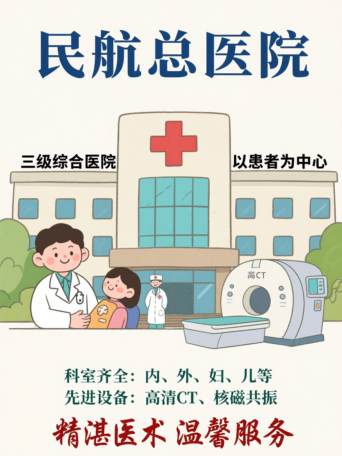 民航总医院流程引导-民航总医院分诊台电话 