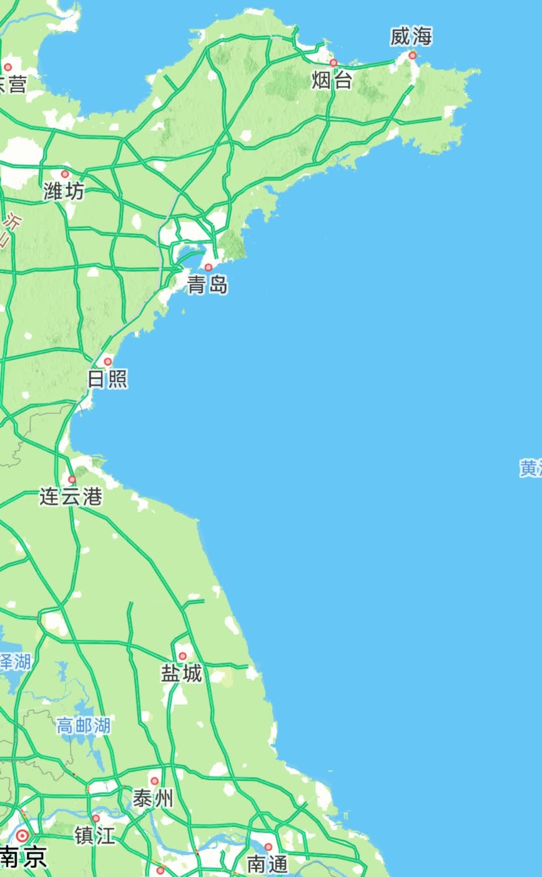 胶州湾地图位置青岛港口在哪