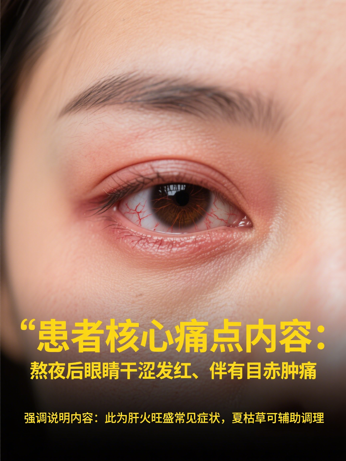 味辛苦,归肝,胆经,最核心的功效便是清肝泻火,对于肝火目赤肿痛