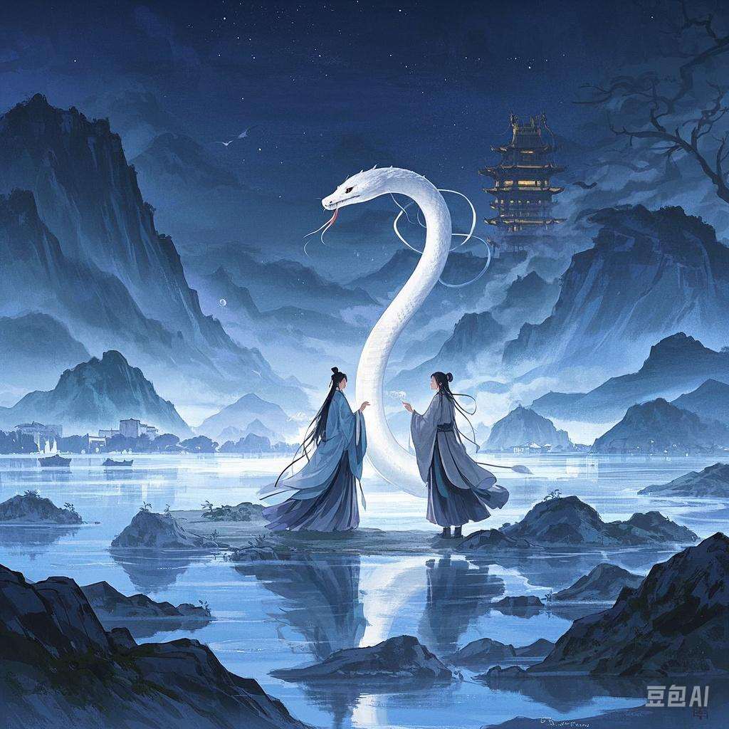 她心地善良,一心向往人间烟火,与青蛇小青相伴,隐匿于山林之间