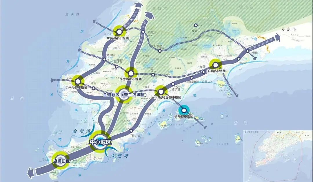 【国务院批复大连国土空间规划】 11月6日,中国政府网发布国务院关于