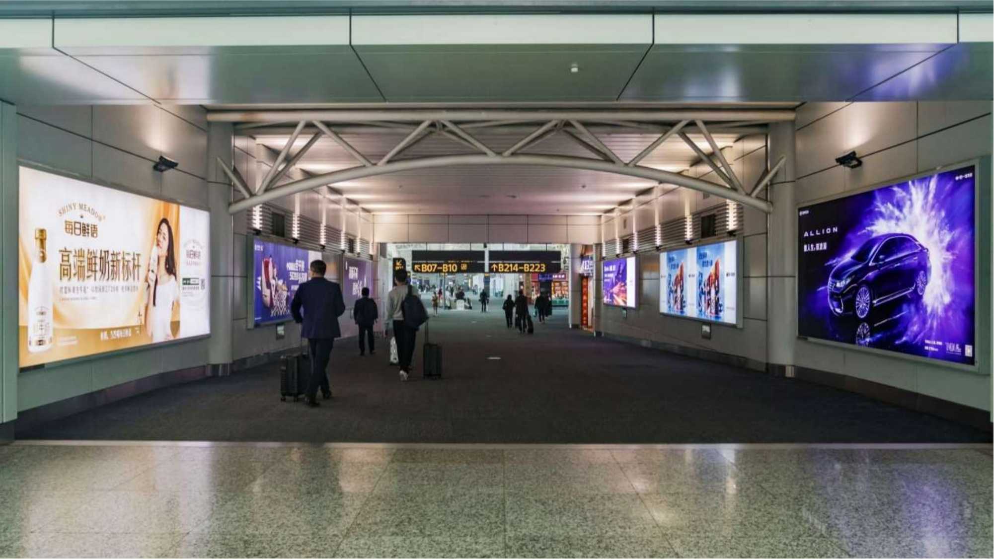 广州白云机场航站楼有哪些广告?