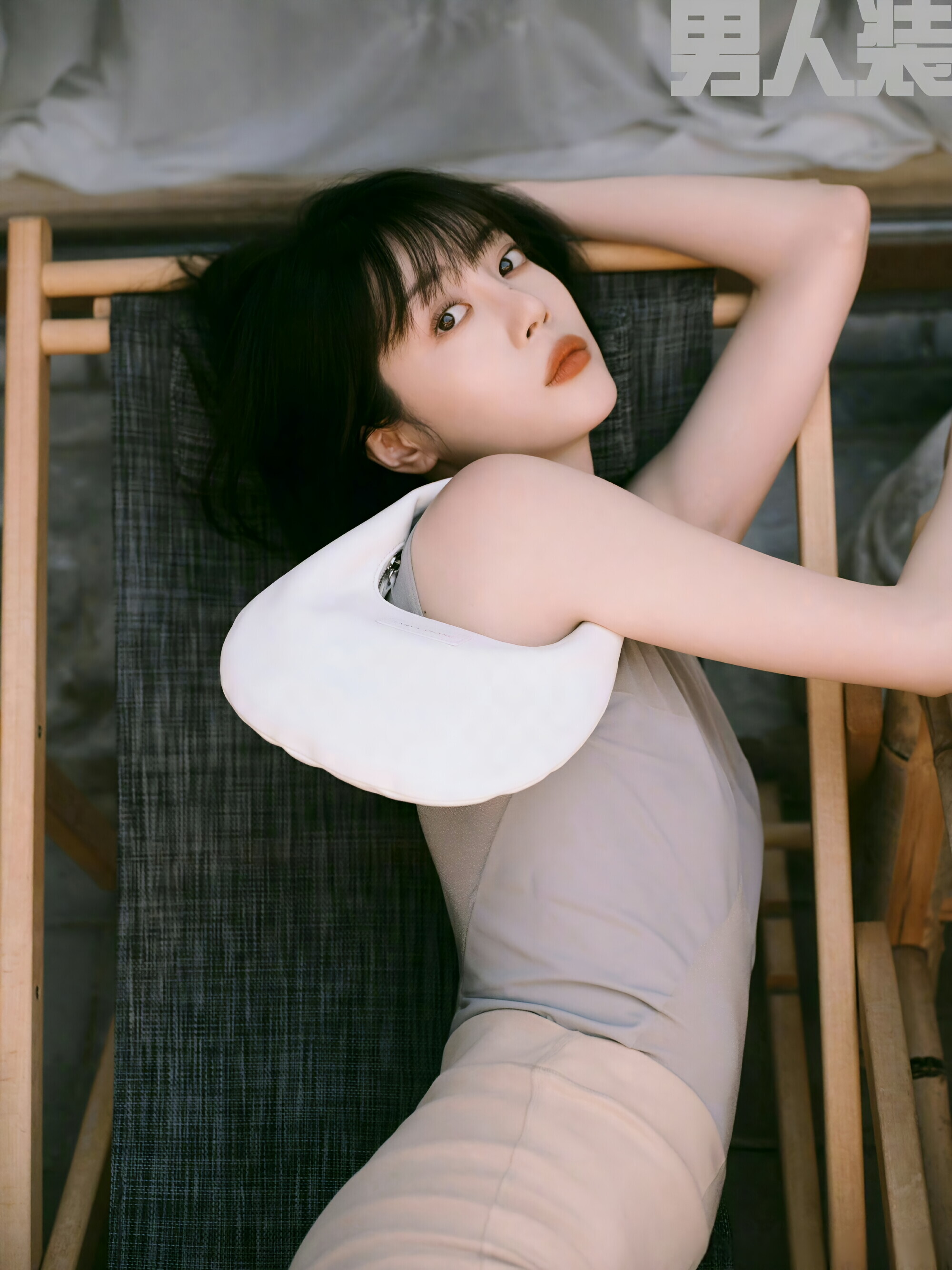 李溪芮《男人装》封面写真大片