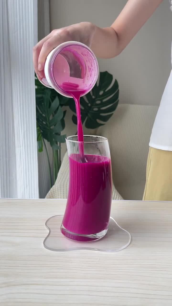 火龙果雪梨汁!减脂期不能错过的果蔬汁,真的巨掉秤!