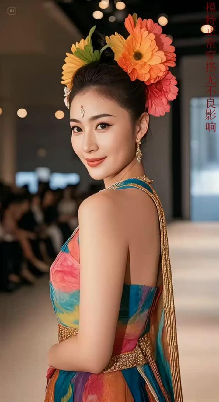 泰国美女传统服饰穿搭齐聚登场